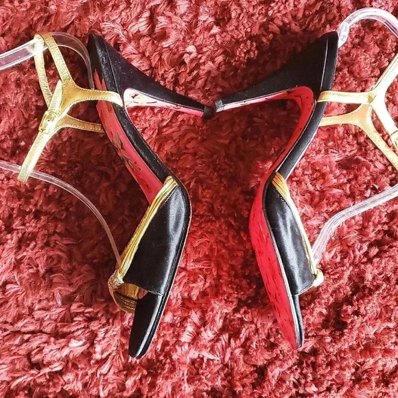 VINTAGE Y2K BETSEY JOHNSON pumps heels shoes size 8/9 - Picture 4 of 10